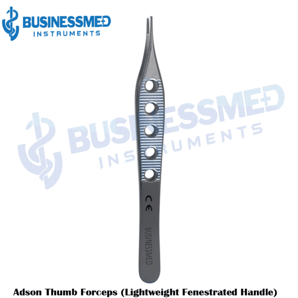 Adson Thumb Forceps (Lightweight Fenestrated Handle)