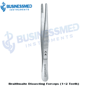 Braithwaite Dissecting Forceps (1×2 Teeth)