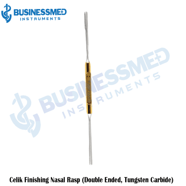 Celik Finishing Nasal Rasp (Double Ended, Tungsten Carbide)