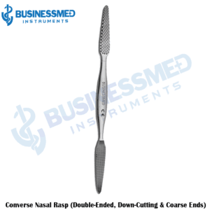 Converse Nasal Rasp (Double Ended, Down Cutting & Coarse Ends)