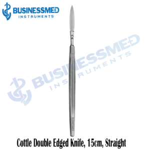 Cottle Double Edged Knife, 15cm, Straight