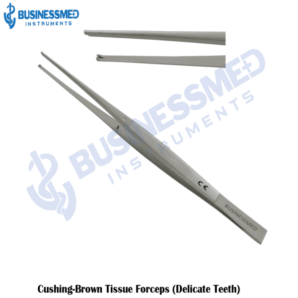 Cushing Brown Tissue Forceps (Delicate Teeth)