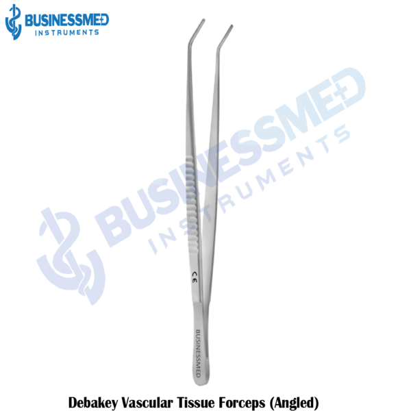 Debakey Vascular Tissue Forceps (Angled)