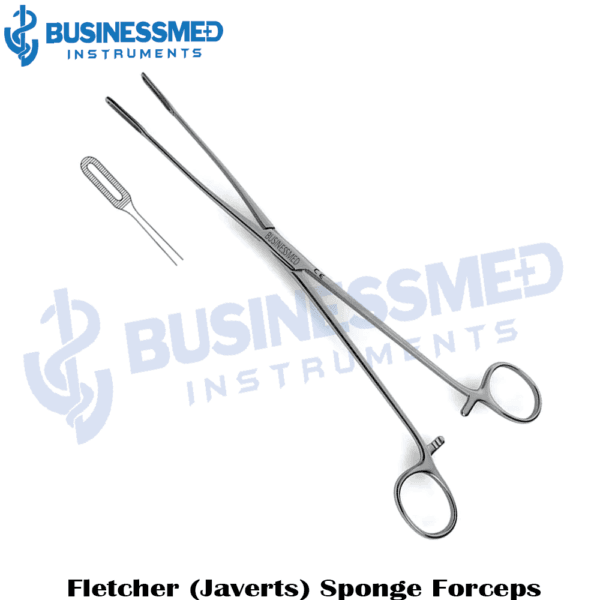 Fletcher (Javerts) Sponge Forceps