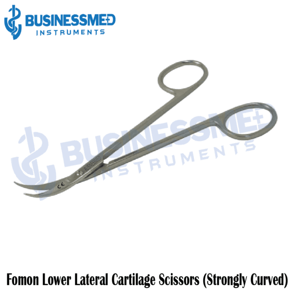 Fomon Lower Lateral Cartilage Scissors, Strongly Curved)