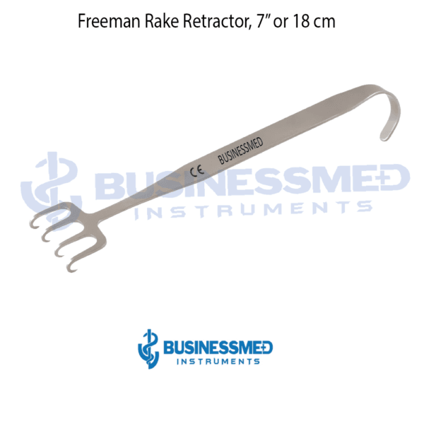 Freeman Rake Retractor, 7” or 18 cm