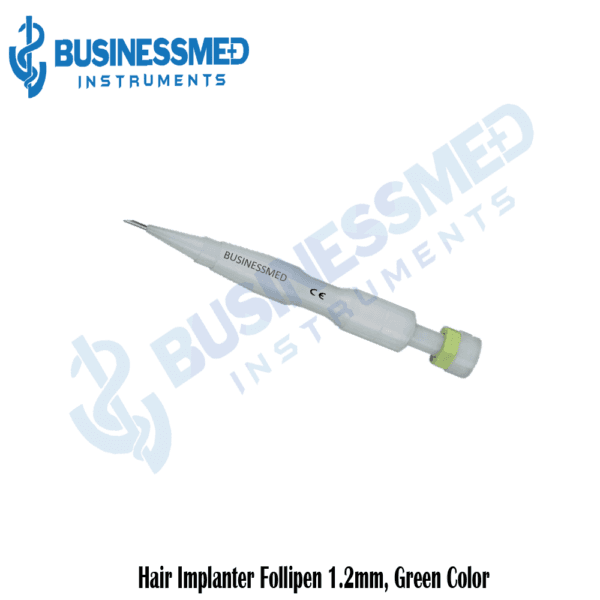 Hair Implanter Follipen 1.2mm, Green Color