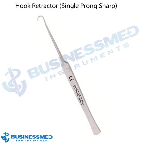 Hook Retractor (Single Prong Sharp)