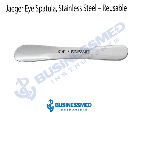 Jaeger Eye Spatula, Stainless Steel – Reusable