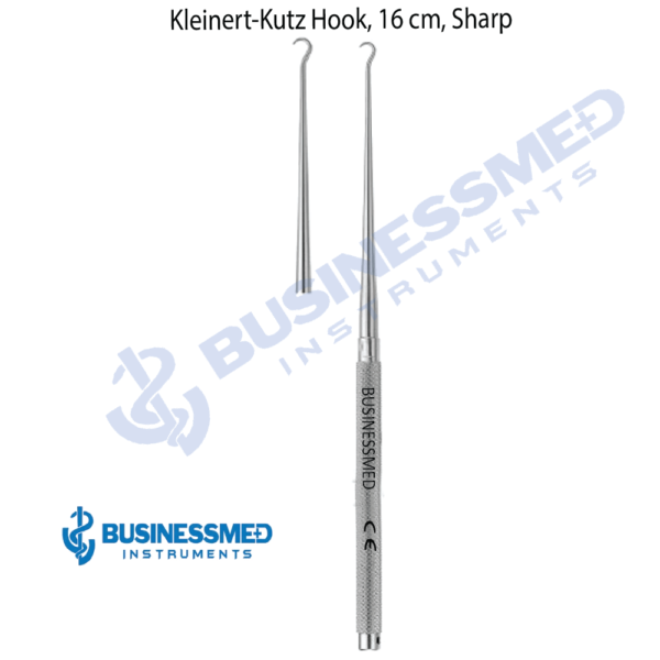 Kleinert Kutz Hook, 16 cm, Sharp