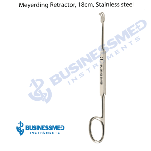 Meyerding Retractor, 18cm, Stainless steel