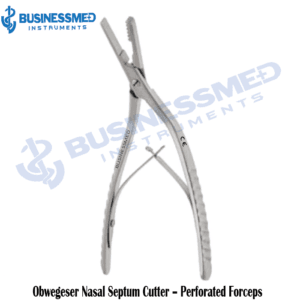 Obwegeser Nasal Septum Cutter – Perforated Forceps