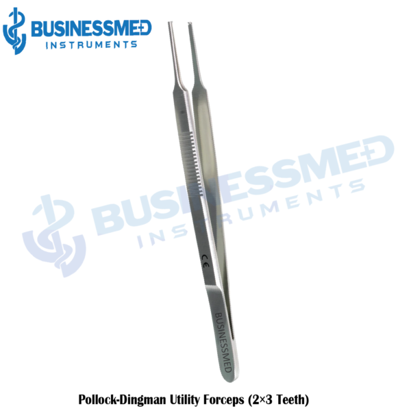 Pollock Dingman Utility Forceps (2×3 Teeth)