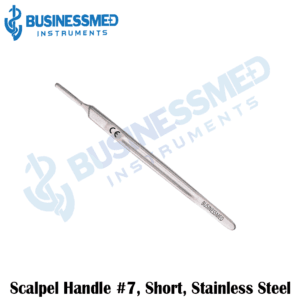 Scalpel Handle #7, Short, Stainless Steel