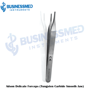 Adson Delicate Forceps (Tungsten Carbide Smooth Jaw)