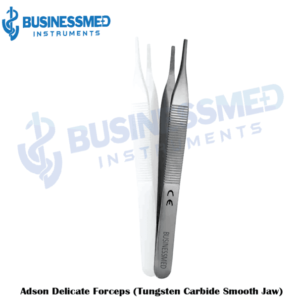 Adson Delicate Forceps (Tungsten Carbide Smooth Jaw)