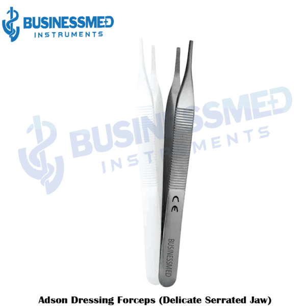 Adson Dressing Forceps (Delicate Serrated Jaw)