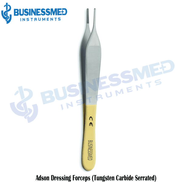 Adson Dressing Forceps (Tungsten Carbide Serrated)