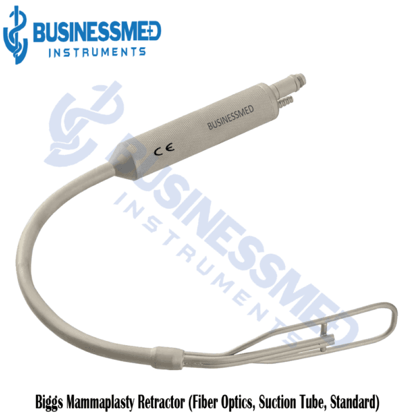 Biggs Mammaplasty Retractor (Fiber Optics, Suction Tube, Standard)