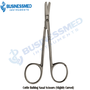 Cottle Bulldog Nasal Scissors (Slightly Curved)