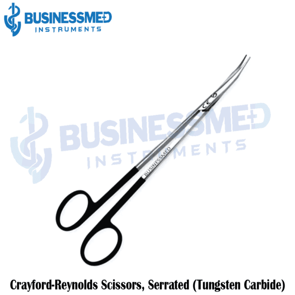 Crayford Reynolds Scissors, Serrated (Tungsten Carbide)