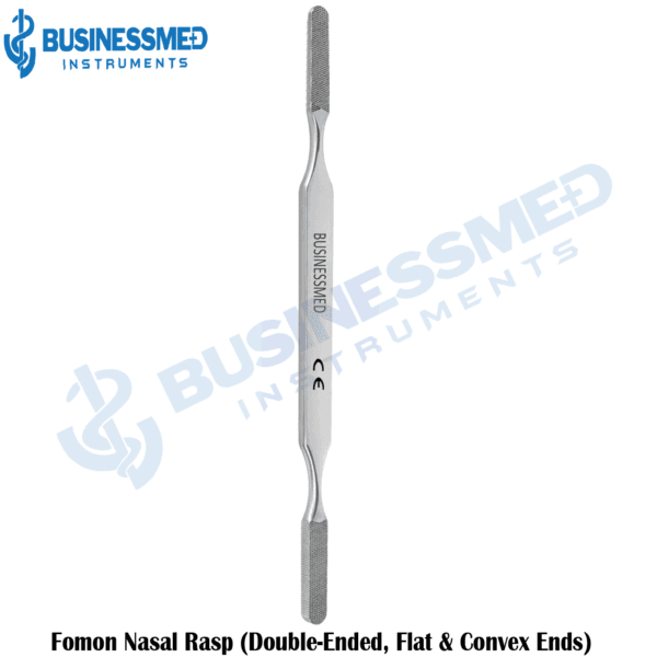 Fomon Nasal Rasp (Double Ended, Flat & Convex Ends)