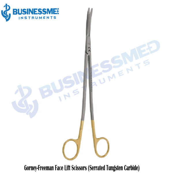 Gorney Freeman Face Lift Scissors (Serrated Tungsten Carbide)