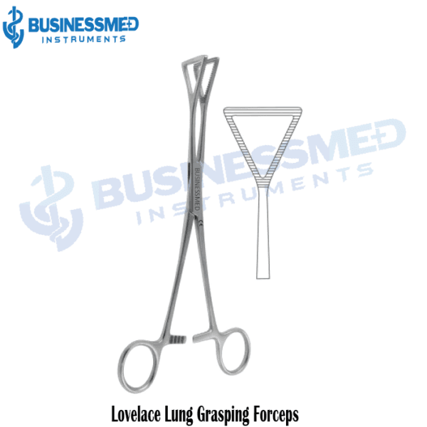 Lovelace Lung Grasping Forceps