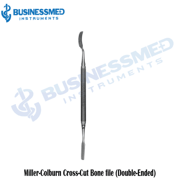 Miller Colburn Cross Cut Bone file (Double Ended)