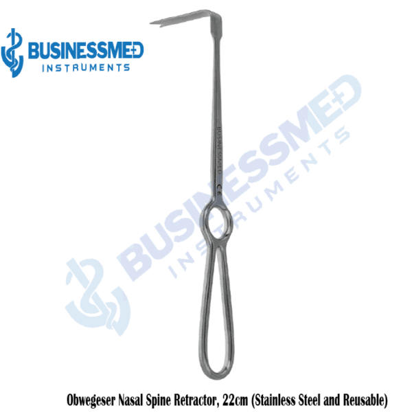 Obwegeser Nasal Spine Retractor, 22cm (Stainless Steel and Reusable)