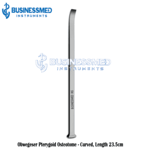 Obwegeser Pterygoid Osteotome Curved, Length 23.5cm