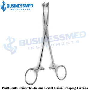 Pratt Smith Hemorrhoidal and Rectal Tissue Grasping Forceps