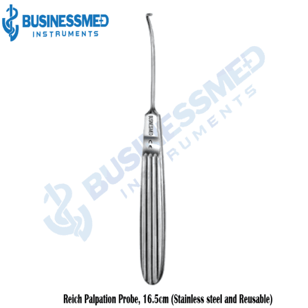 Reich Palpation Probe, 16.5cm (Stainless steel and Reusable)