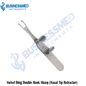 Swivel Ring Double Hook Sharp (Nasal Tip Retractor)