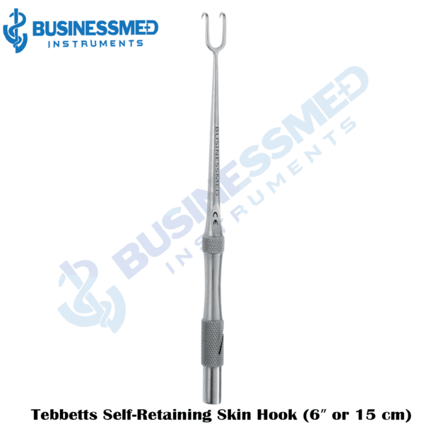 Tebbetts Self Retaining Skin Hook (6” or 15cm)