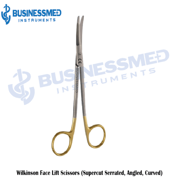 Wilkinson Face Lift Scissors (Supercut Serrated, Angled, Curved)