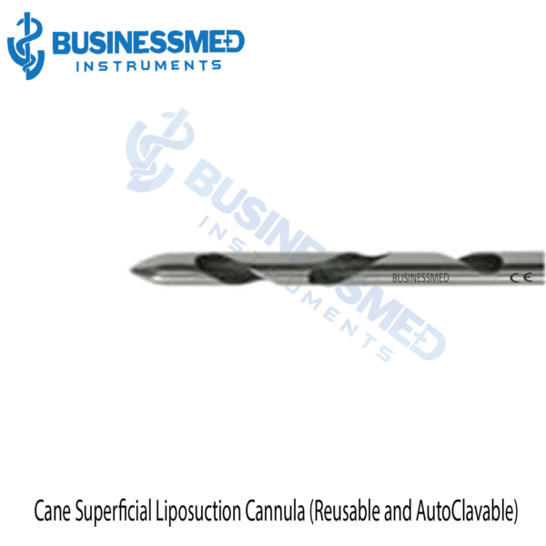 Cane Superficial Liposuction Cannula (Reusable and AutoClavable)