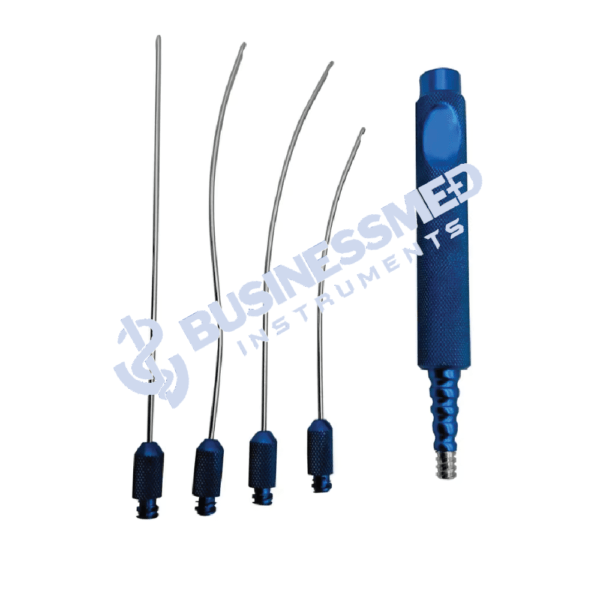 Breast Liposuction Cannula Set – Fat Injection Harvesting Set for Breast