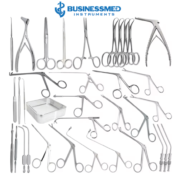 Fess Instruments Set Complete Set of Endosco ic Sinus Sur e Instruments