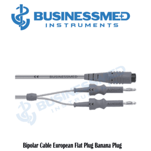 Bipolar Cable European Flat Plug Banana Plug