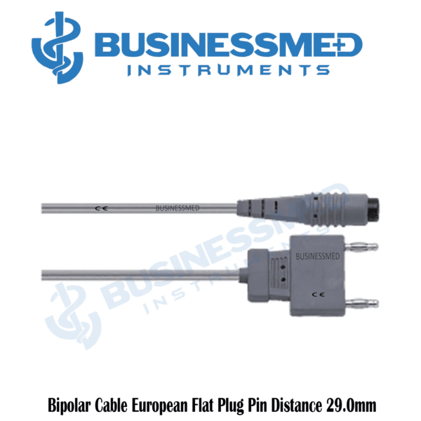 Bipolar Cable European Flat Plug Pin Distance mm