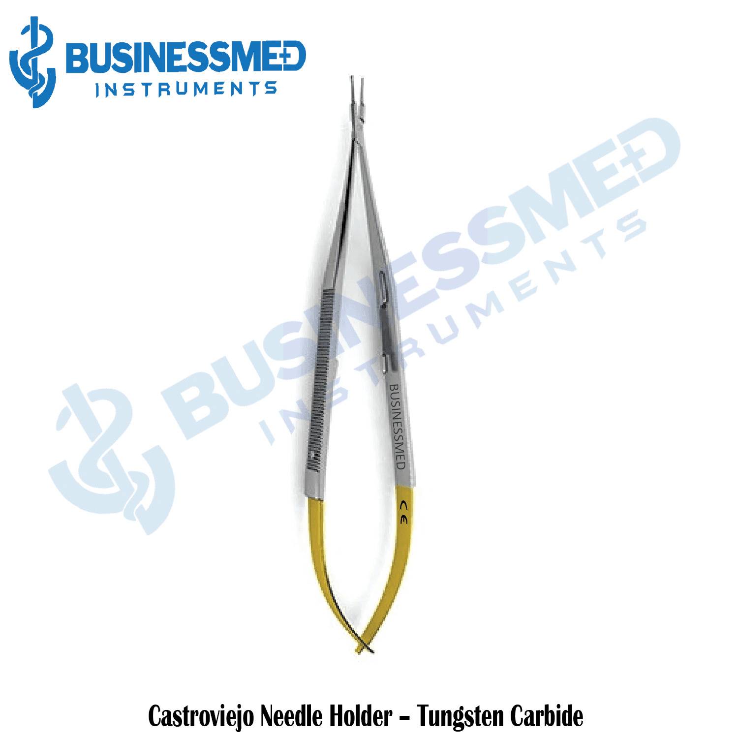 Castroviejo Needle Holder Tungsten Carbide 1 Castroviejo Needle Holder Tungsten Carbide 1