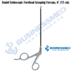 Daniel Endoscopic Forehead Grasping Forceps 6in 15 cm