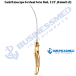 Daniel Endoscopic Forehead Nerve Hook 9.25inch Curved Left 1