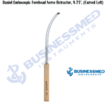 Daniel Endoscopic Forehead Nerve Retractor 9.75inch Curved Left 1