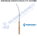 Daniel Endoscopic Forehead Nerve Retractor 9.75inch Curved Right 1