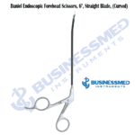 Daniel Endoscopic Forehead Scissors 6inch Straight Blade Curved 1