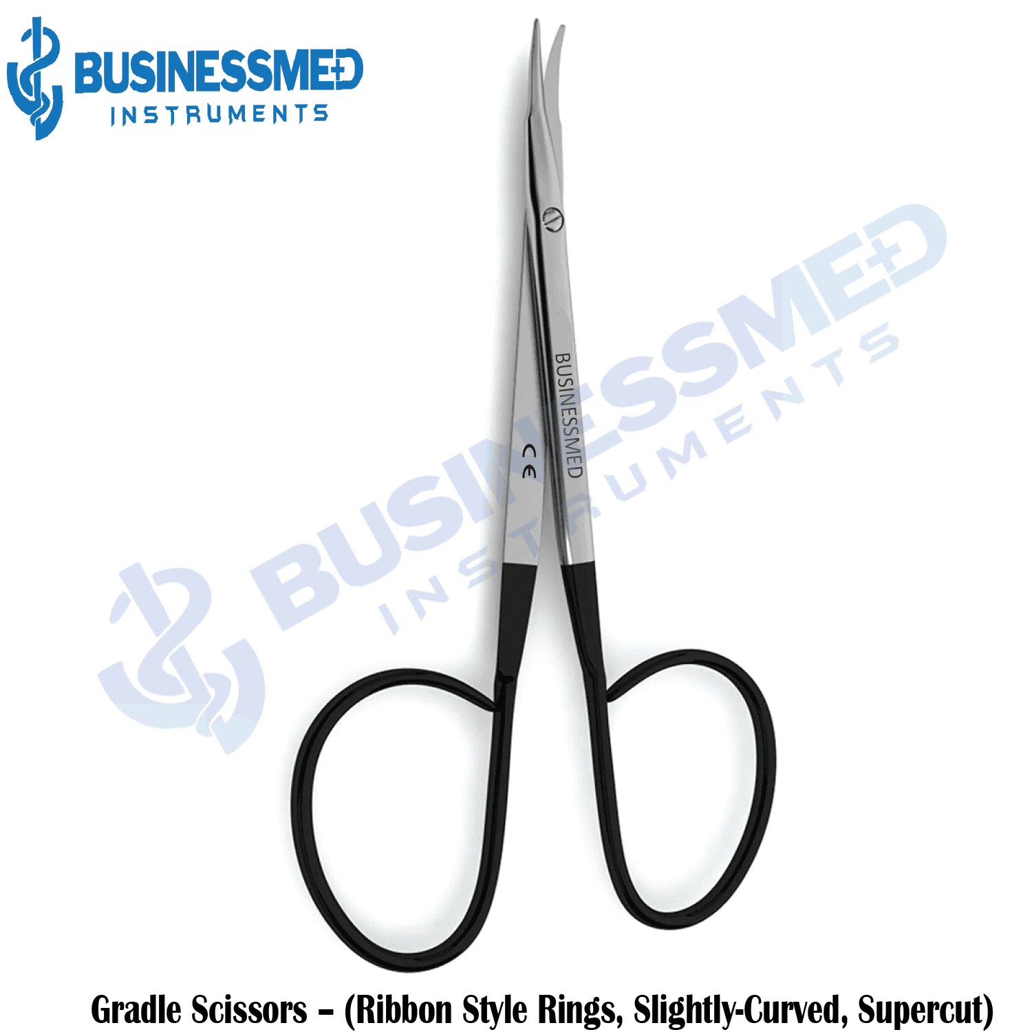 Gradle Scissors Ribbon Style Rings Slightly Curved Supercut Gradle Scissors Ribbon Style Rings Slightly Curved Supercut