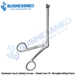 Hartmann Nasal Cutting Forceps Round Jaws With Through Cutting Punch