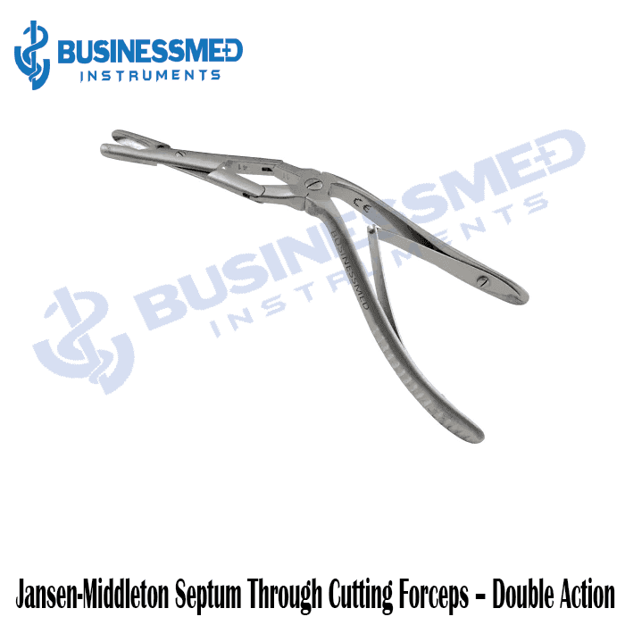 Jansen Middleton Septum Through Cutting Forceps Double Action Jansen Middleton Septum Through Cutting Forceps Double Action